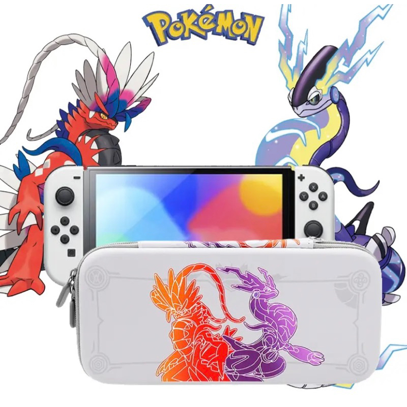 Case Capa Pokémon Scarlet e Violet Nintendo Switch Lite Oled Completo Edição Pokémon
