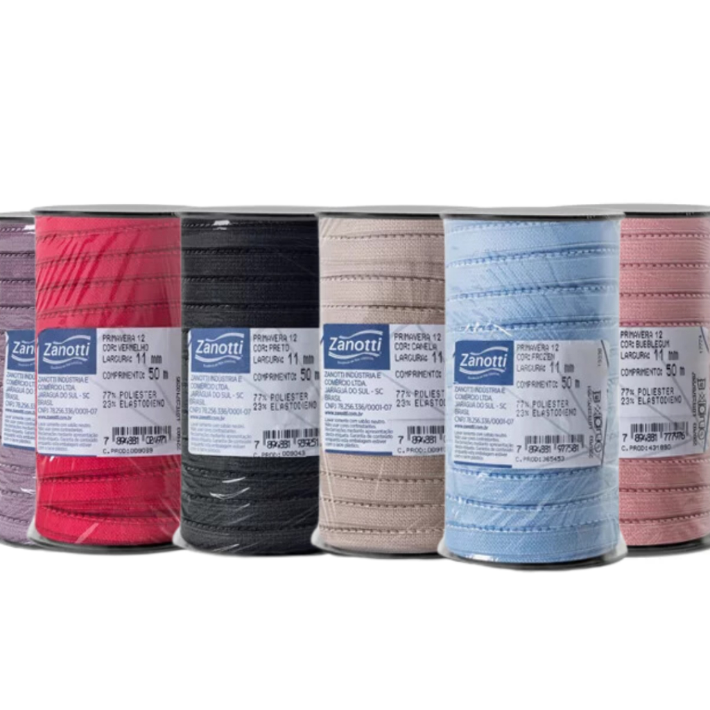 Elastico Bico para Calcinha Sutiã Lingerie com 50 metros PRIMAVERA 12 Zanotti em Oferta na Shopee