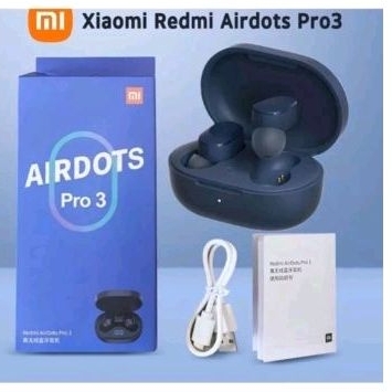 Fone de Ouvido Xiaomi Redmi Airdots / Mi Airdots / Fone Sem Fio TWS Bluetooth Wireless Stereo Headphones / Headset blue Packanging