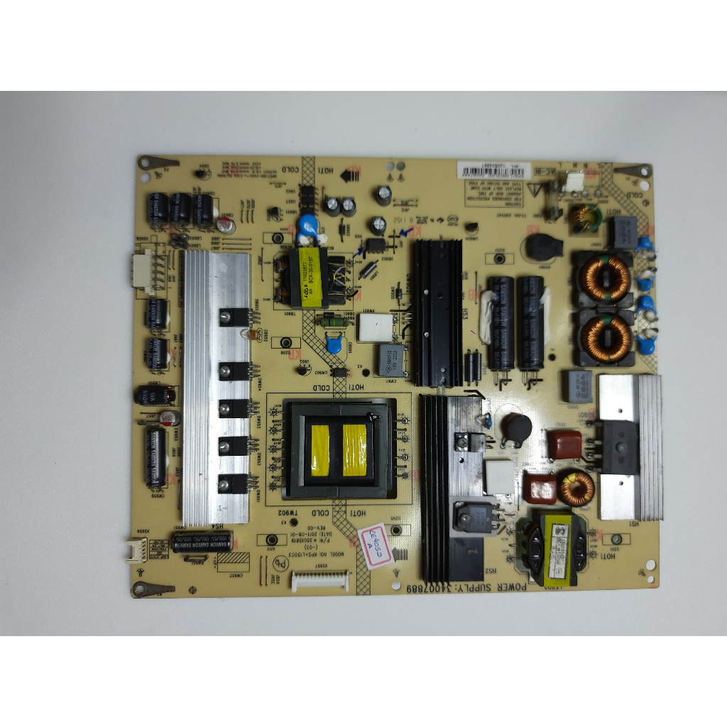 placa da fonte tv semp toshiba le4052a / kps+l150c3
