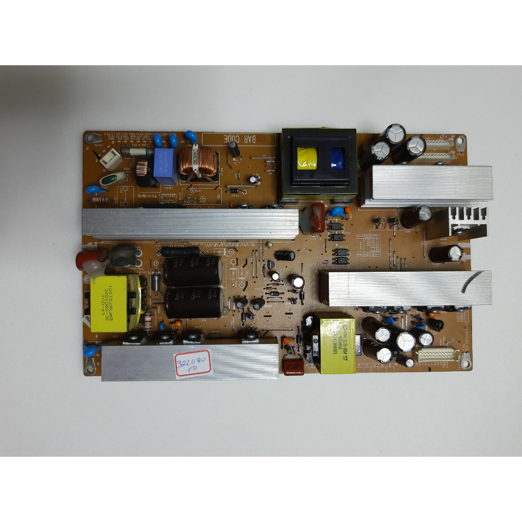 placa da fonte tv lg 32lg80fd / eay5155150