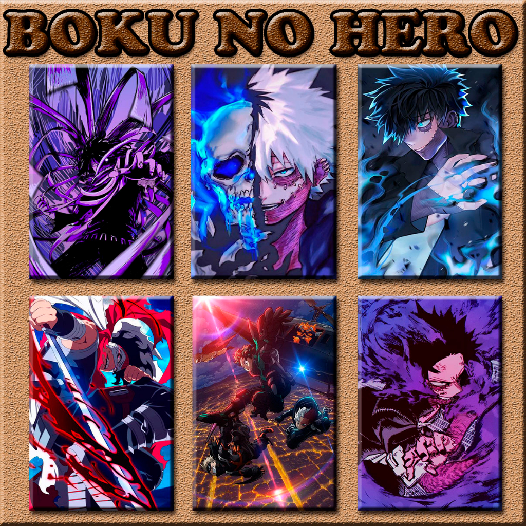 Placas Decorativas MDF Katsuki Bakugou Quadros De Animes Boku No Hero My Hero Academia