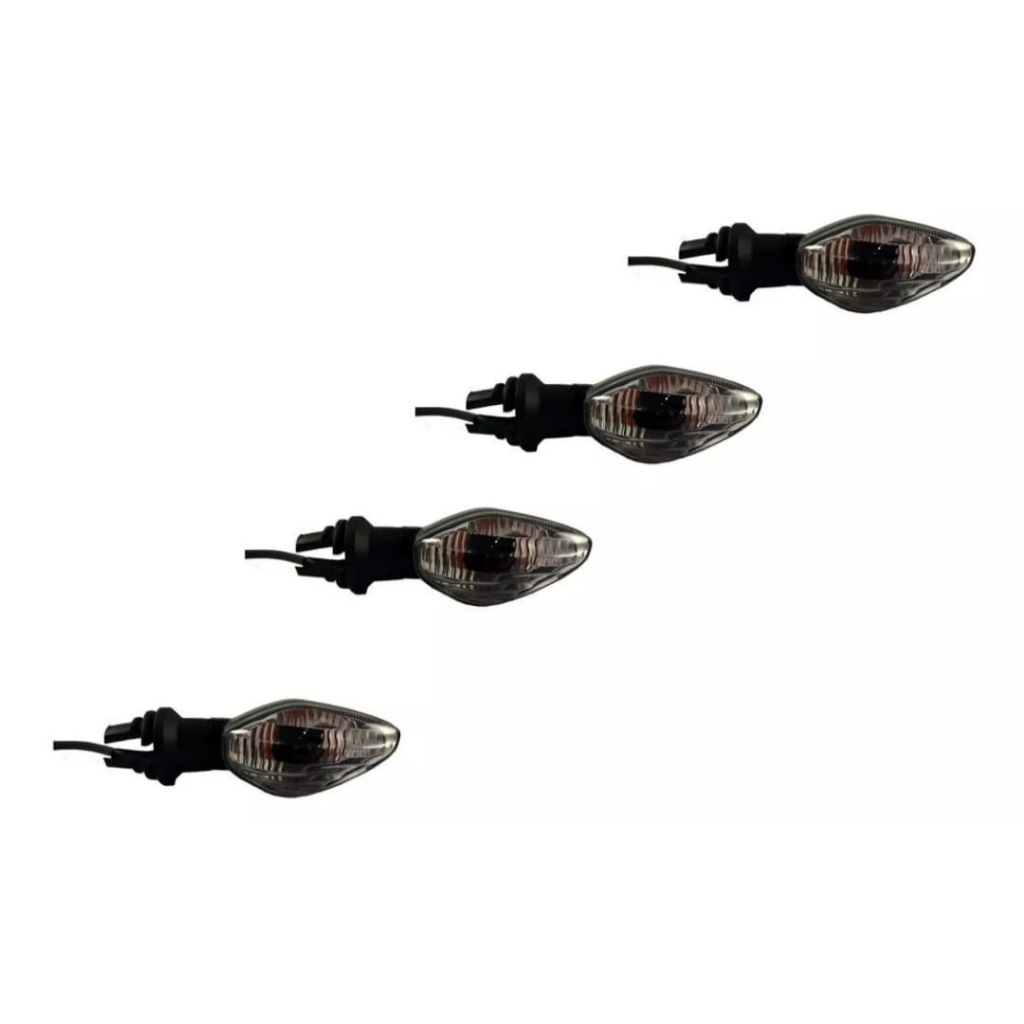 PISCA TITAN 125 150 160 ACIMA DE 2014 TODAS FUME (JOGO 4 PEÇAS)