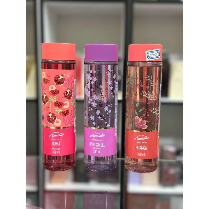 Desodorante Aquavibe by Avon kit com 3 fragrâncias sortidas