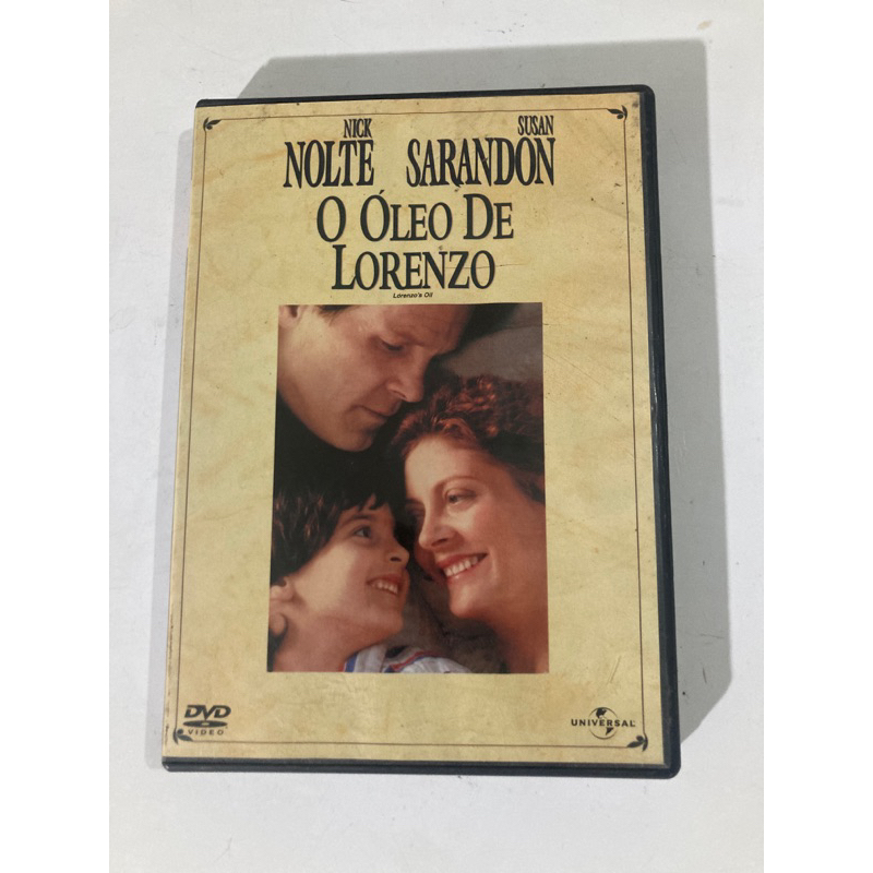 DVD: O Óleo de Lorenzo com Nick Nolte