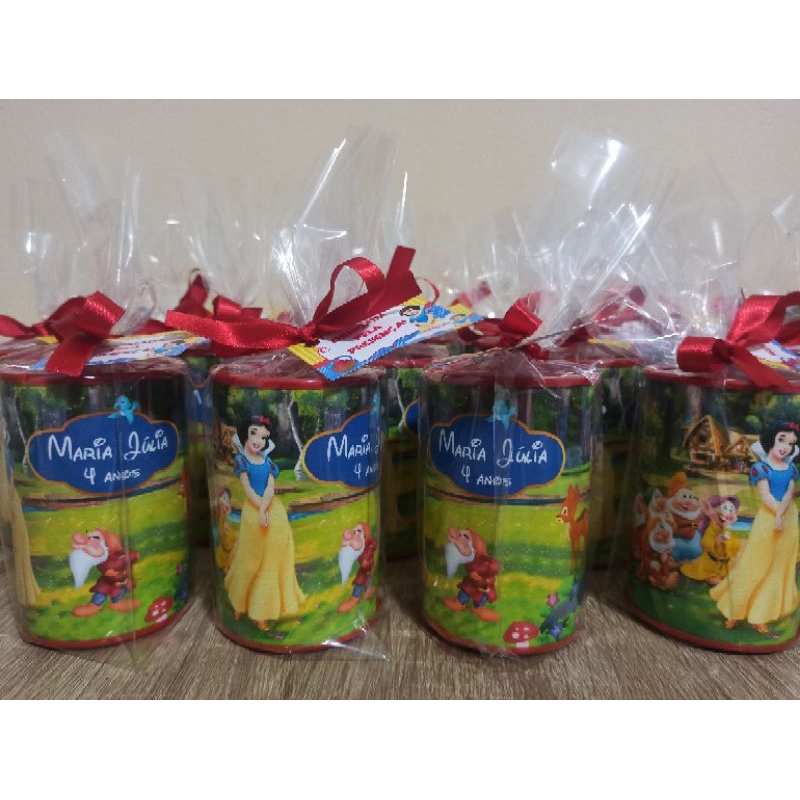 Kit 20 cofrinhos Branca de Neve (embalados)