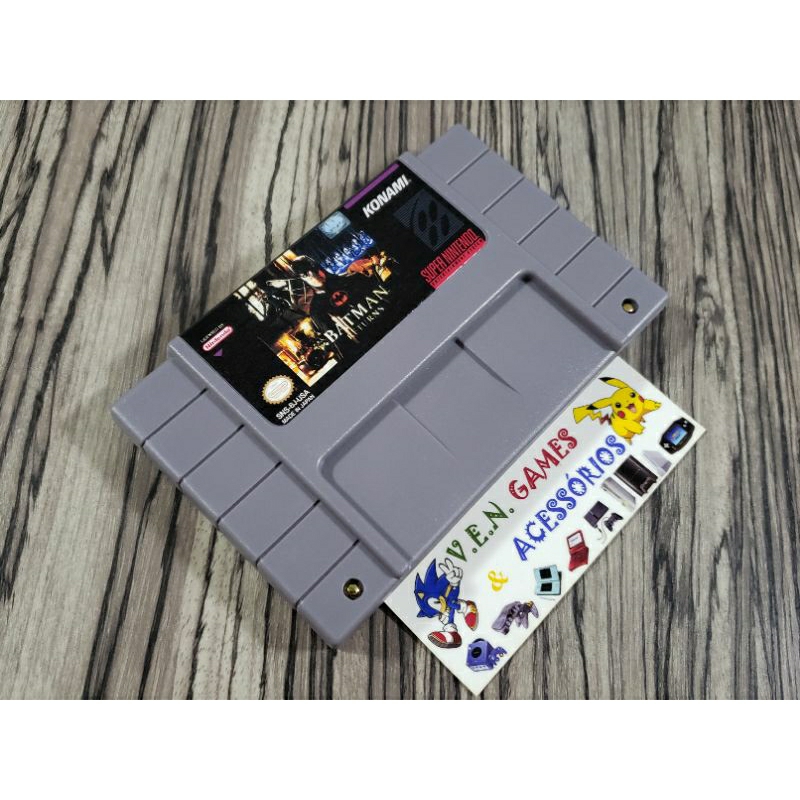 BATMAN RETURNS P/ SUPER NINTENDO!!!!!