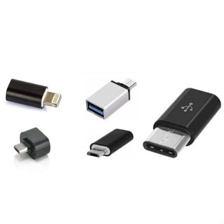Adaptadores OTG USB, Maça, Tipo C e V8