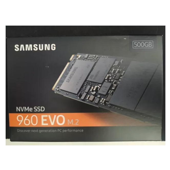 Ssd M2 Samsung 960 Evo 500gb Nvme Seminovo Na Caixa Original