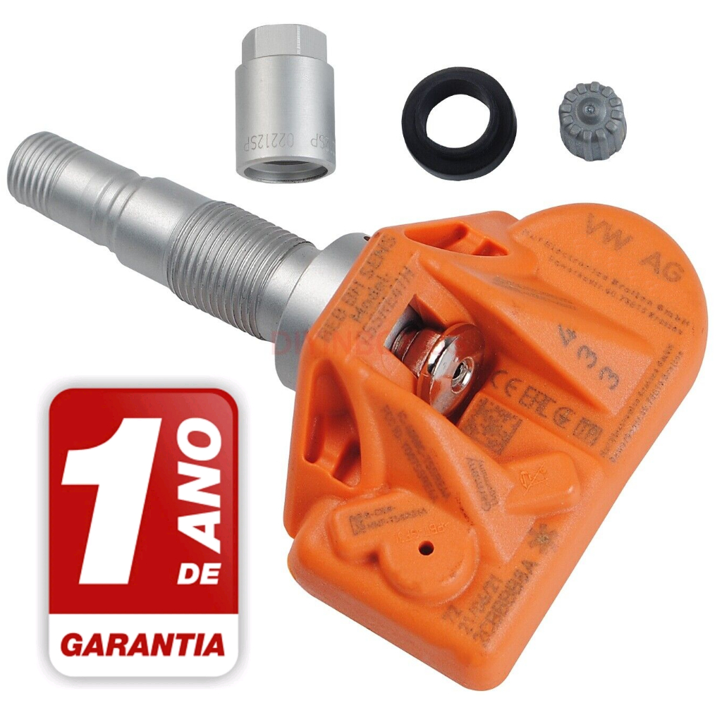 Sensor de Pressão de Pneu  Audi A6 A7 A8 Q7 Rs5 Rs7 S6 S7 S8 Sq7 s3 Rs4 Rs6 Tt Rs Q8 Rs7 E-tron Gt Bico Pito Válvula TPMS etron Amarok Tiguan Touareg