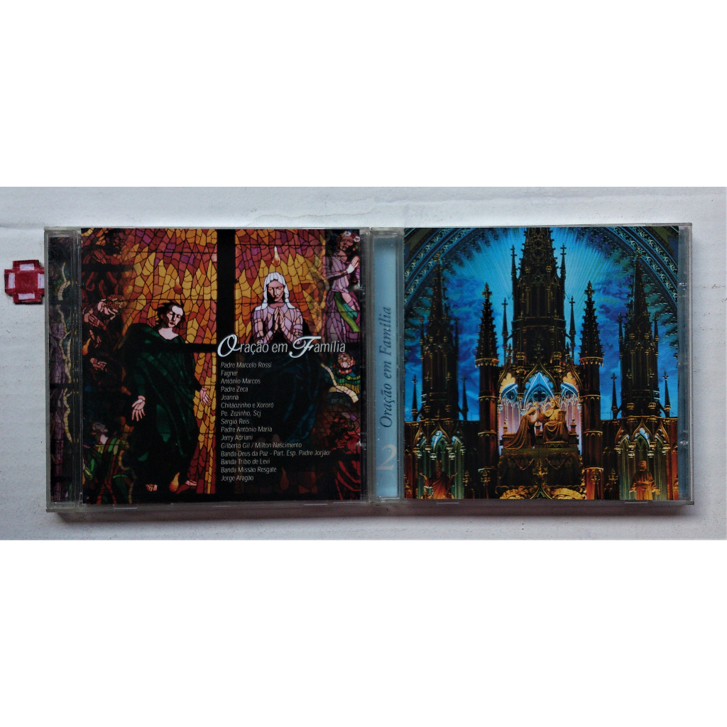 Cd Oração em Família + Vol. 2 = São 2 Cds - Joanna, Pe. Zeca, Pe. Zezinho