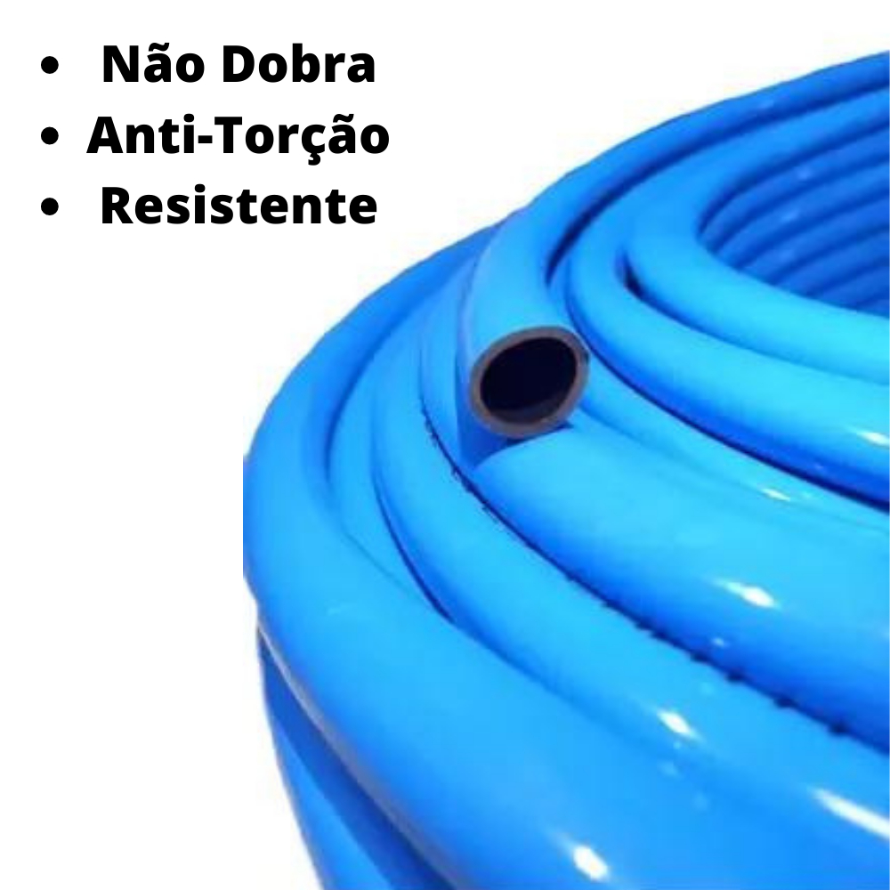 Mangueira de Jardim Resistente 1/2 – Rolos com 5m, 10m e 20m