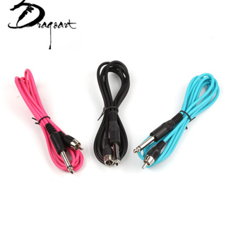 Cabo RCA Tattoo em Silicone Flexível de 1,8 metros em Oferta na Shopee