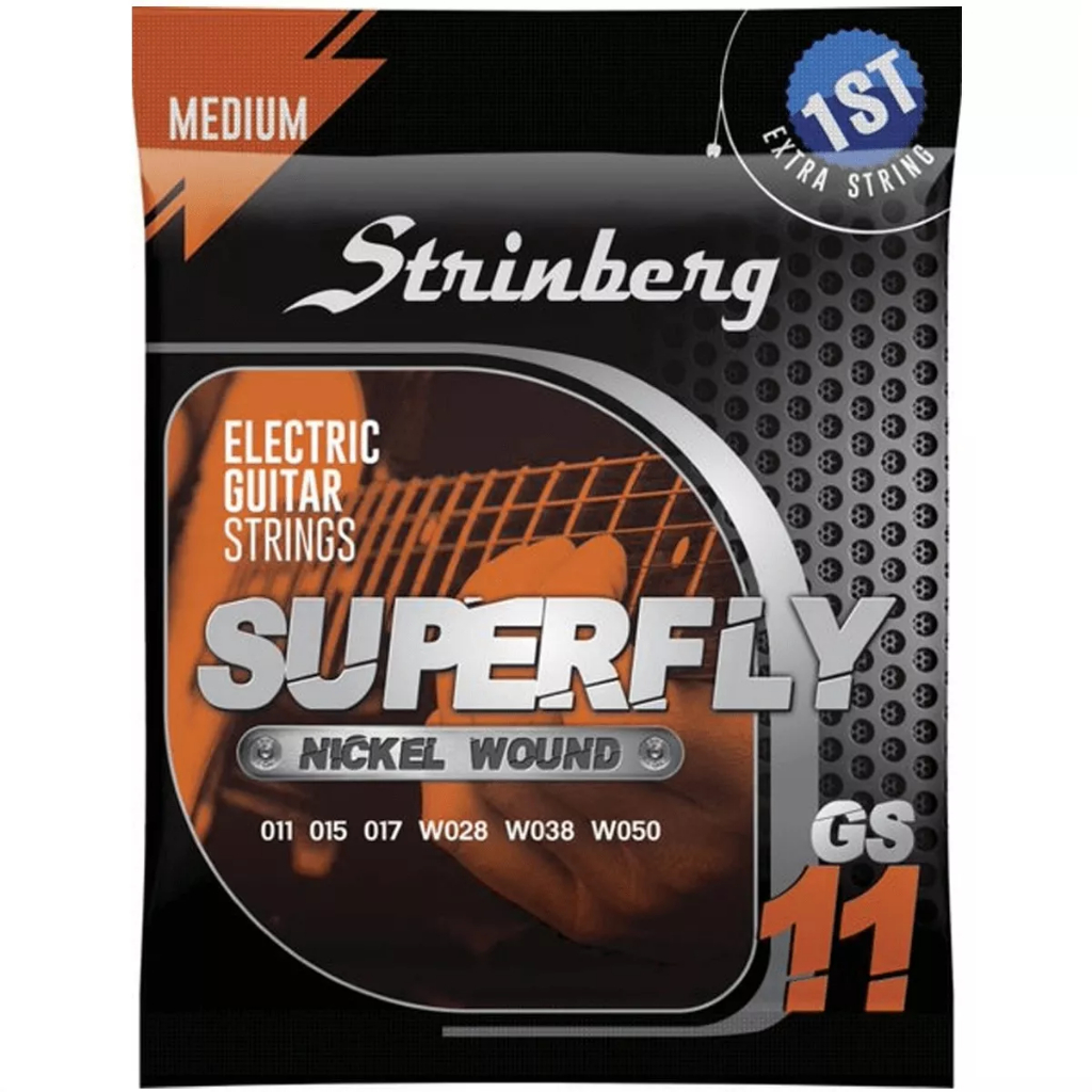 Encordoamento Cordas Para Guitarra Strinberg 011 GS11