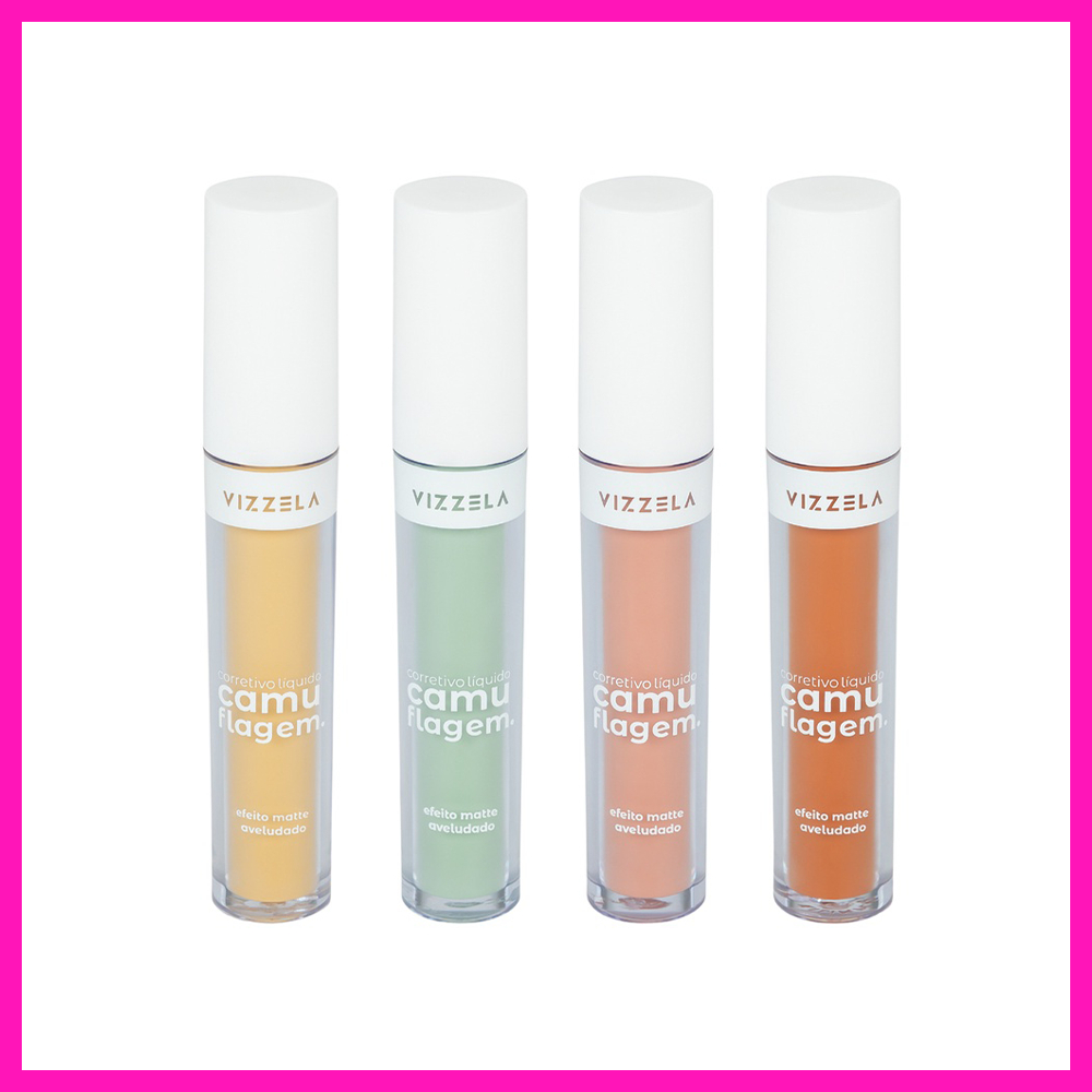 Vizzela Corretivo Camuflagem (Promove a Camuflagem das Imperfeições da Pele) em Oferta na Shopee