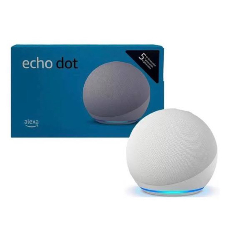 caixa virtual Alexa Echo Dot 5 Assistente Virtual Alexa Charcoal geração sem Relogio 110/240v Alexa Echo Dot 5 Assistente Virtual Alexa Charcoal geração sem Relogio 110/240v