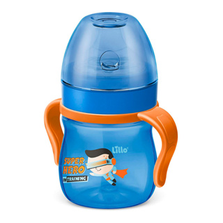 Copo de treinamento infantil AZUL  com Alça Evolution 150ml  AZUL Lillo em Oferta na Shopee