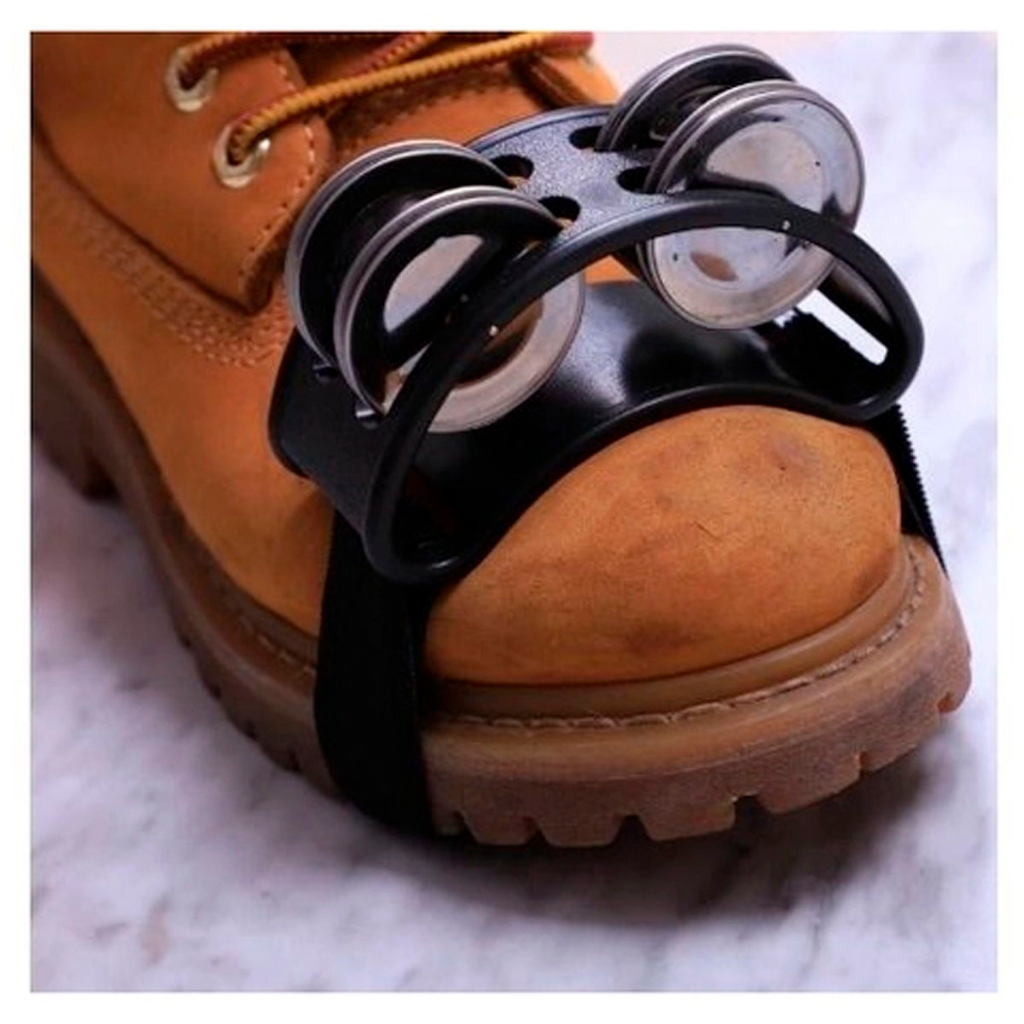 Pandeirola De Pé Meia Lua Percussão Torelli TP303