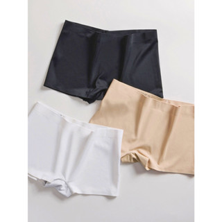 Kit 3 unidades de Calcinha Boxer Feminina Sem Costura