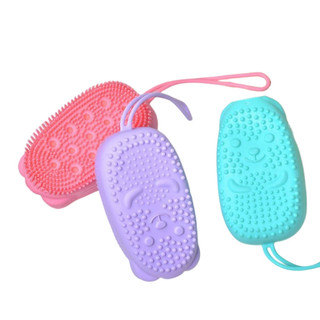 Desfrute de uma Massagem Revitalizante durante o Banho com a Esponja Bucha Massageadora em Silicone!