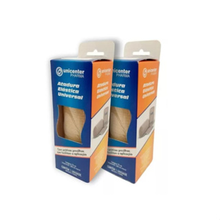 Kit 02 Ataduras Faixas Elásticas de Compressão 10cm X 1m Bege em Oferta na Shopee