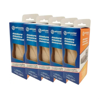 Kit 5 Faixa Elástica Bandagem Atadura Ortopédica 10cm X 1m em Oferta na Shopee