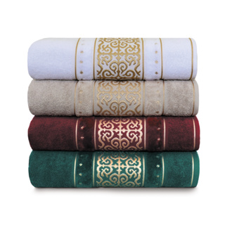 Toalha Banhão 78cm X 1,50m Fio Penteado 100% Algodão La Vie em Oferta na Shopee