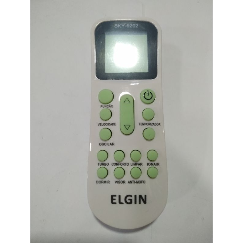 Controle Remoto Para Ar Condicionado Elgin Split Eco Inverte