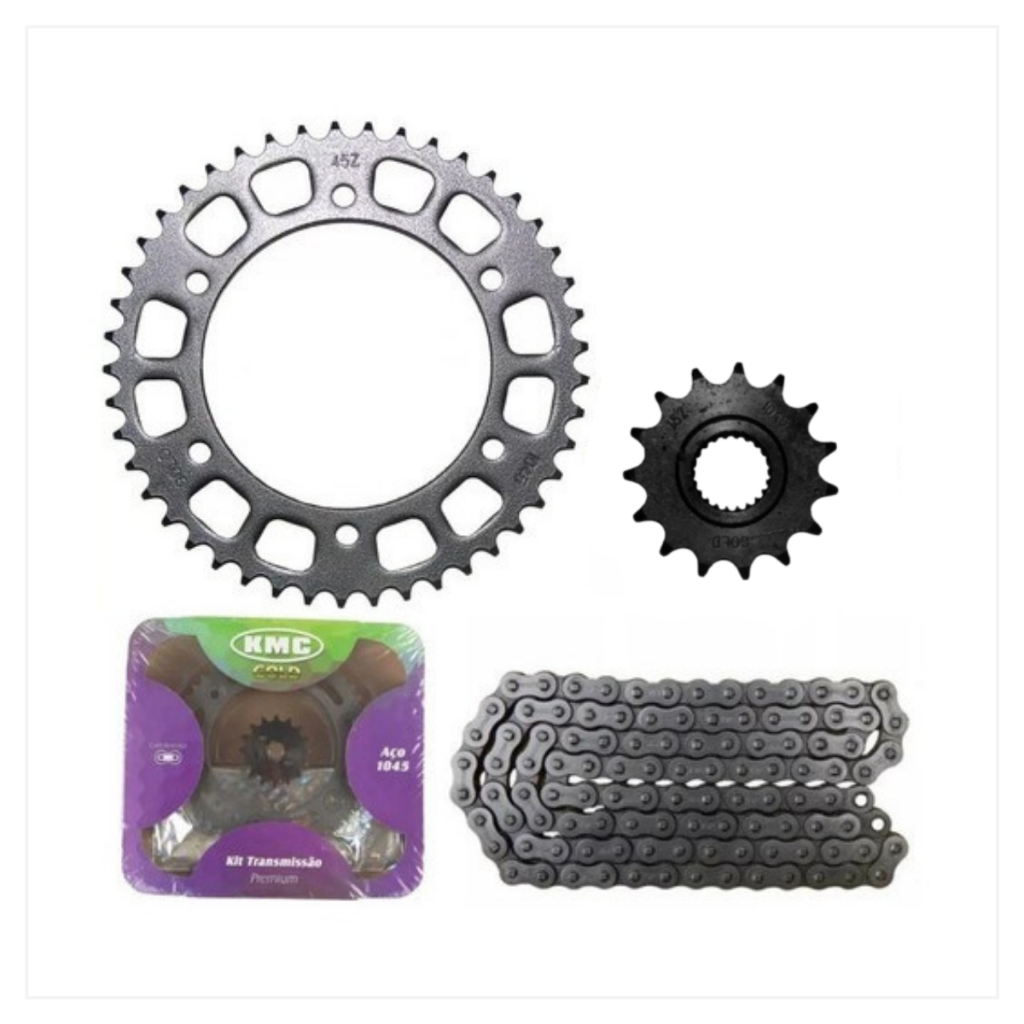 Kit Relacao Transmissao Fazer 250 C/retentor Nakata em Oferta na Shopee