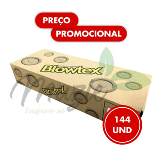 144 Preservativos Lubrificado Camisinhas Látex (3 x 48) Elite Blowtex Caixa