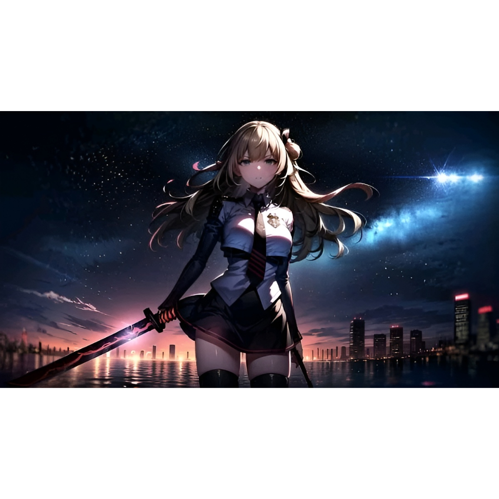 Playmat  E/ou Mousepad Gamer Sky Striker Ace Yu Gi Oh ! (58cm x 30cm)
