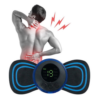 Mini Massageador Portátil Recarregável Dor Pescoço Coluna Pernas