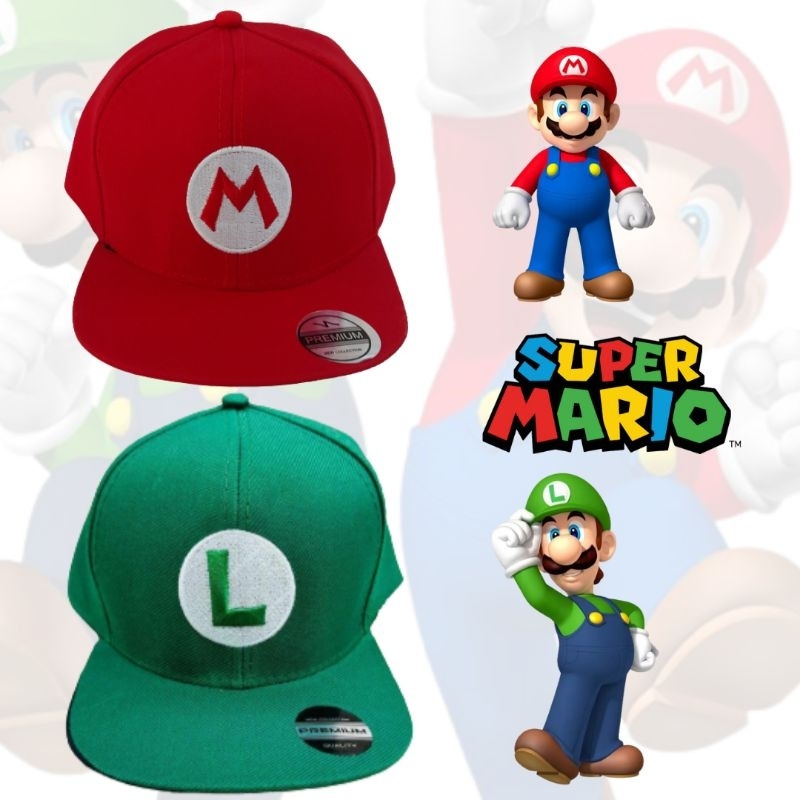 Boné Mario e Luigi - Comprar com Melhor Preço em Bonés, Chapéus e Toucas