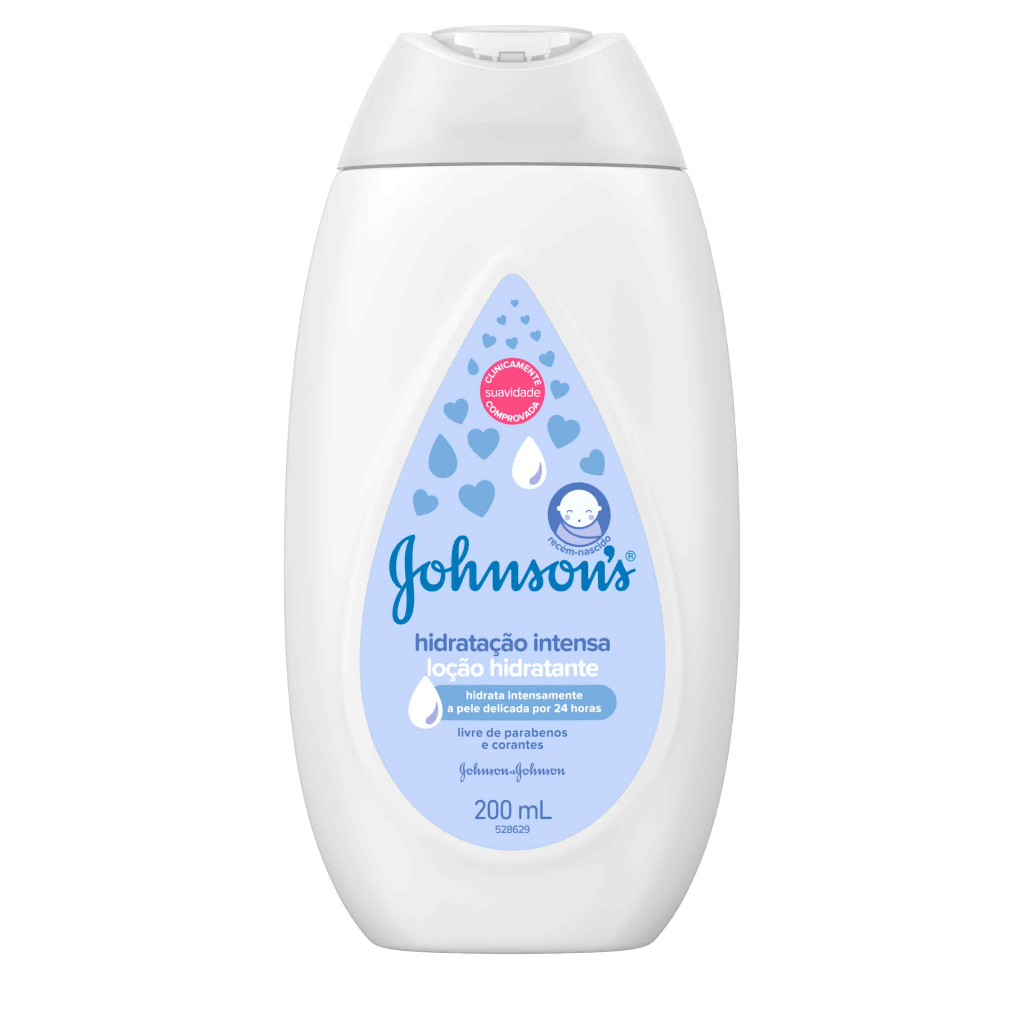 Creme Infantil Hidratação Intensa Johnson's, 200ml