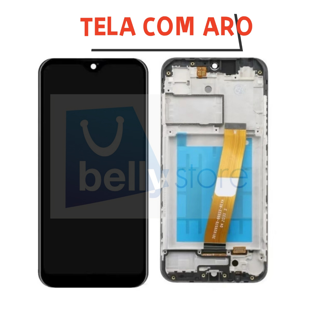 Tela Competa Frontal Galaxy A01 A015M A Pronta Entrega