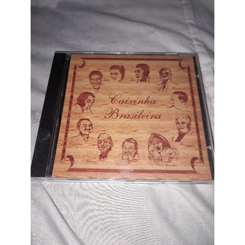 cd caixinha brasileira varios artistas usado original bom estado