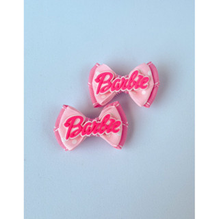 Par de laços para meninas Barbie tendência Barbiecore rosa