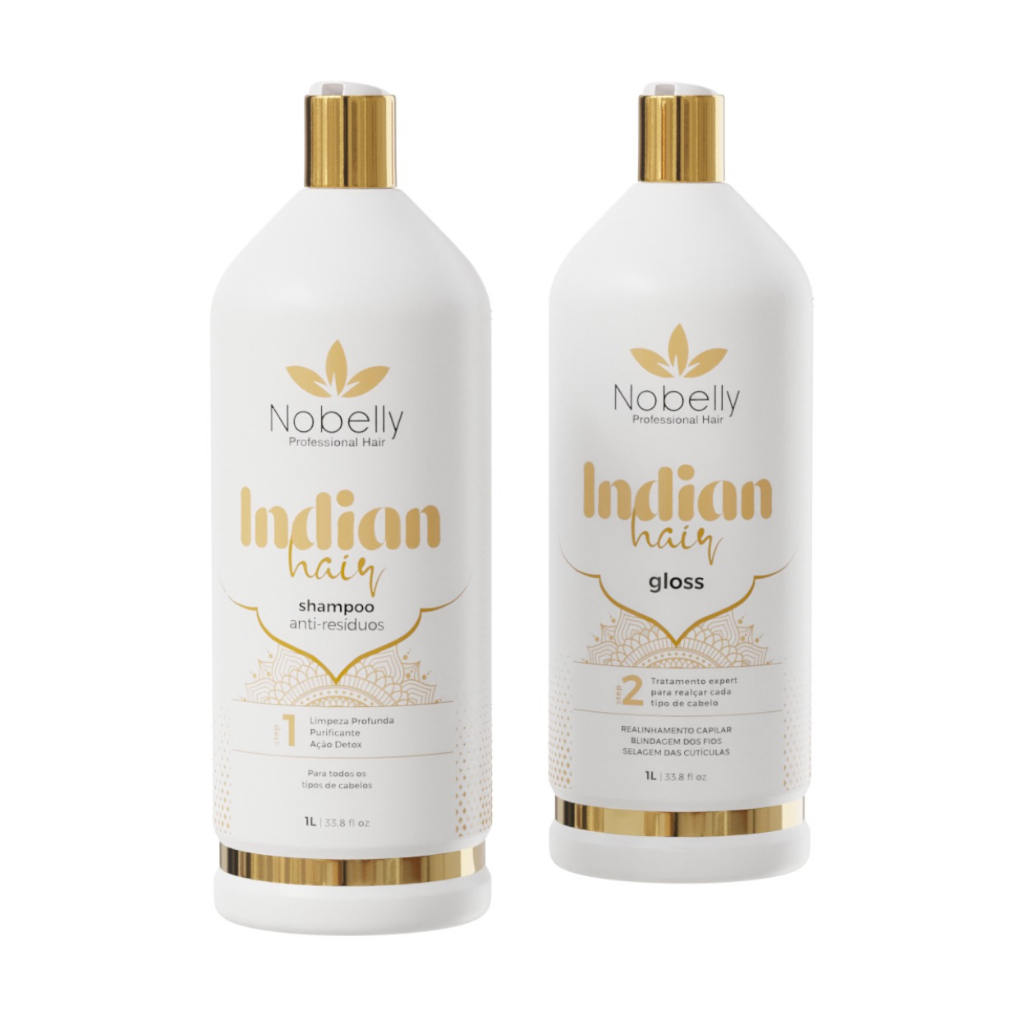 kit Liso Intenso progressiva Redutora de volume 2x1000 Shampoo + Ativo Alisa 100%