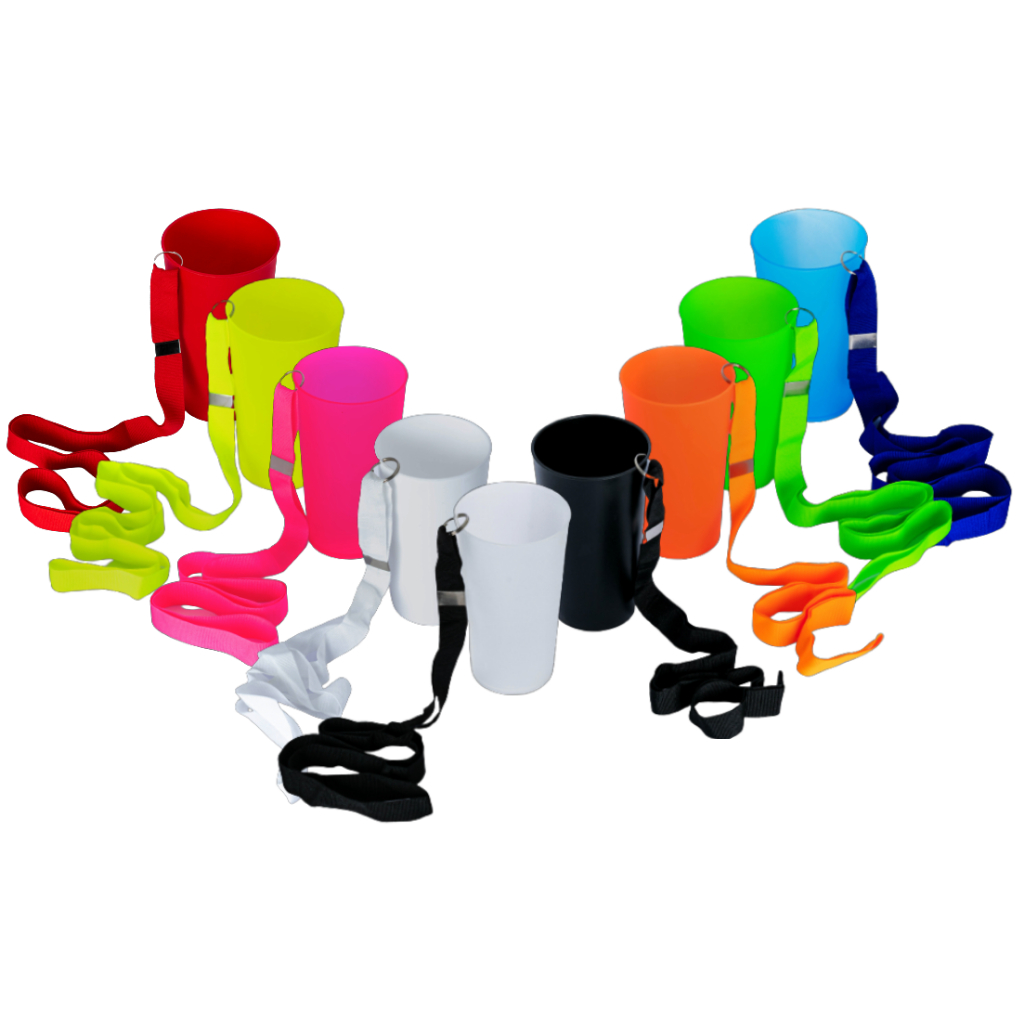 Kit 20 - Copo Ecológico 500ml liso com tirante argola em Oferta na Shopee