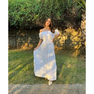 Vestido Ciganinha com Rechilie em Oferta na Shopee