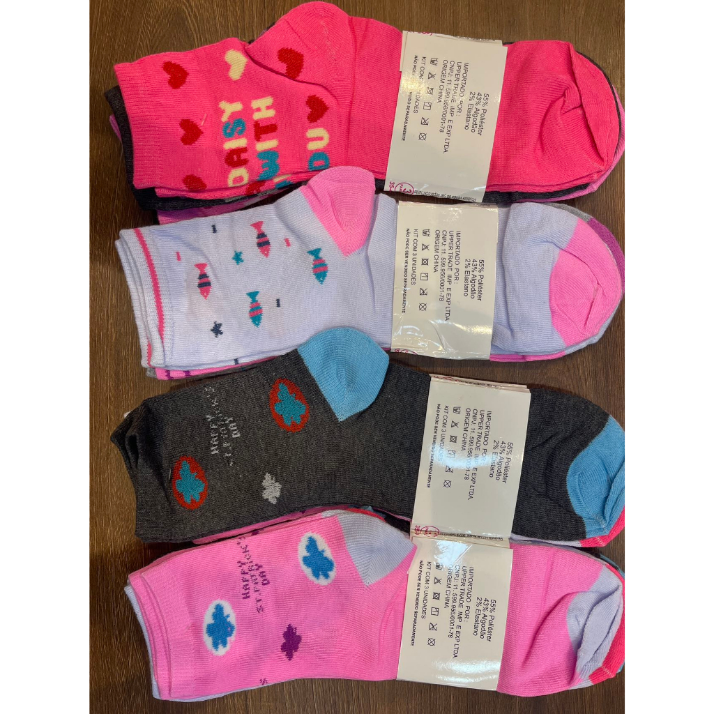 12 Pares Meias Grossas De Algodão Cano Longo Sport em Oferta na Shopee