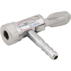 Bico para Bomba de ar Encher Pneu Manual ou Compressor Profissional Alta Durabilidade Top