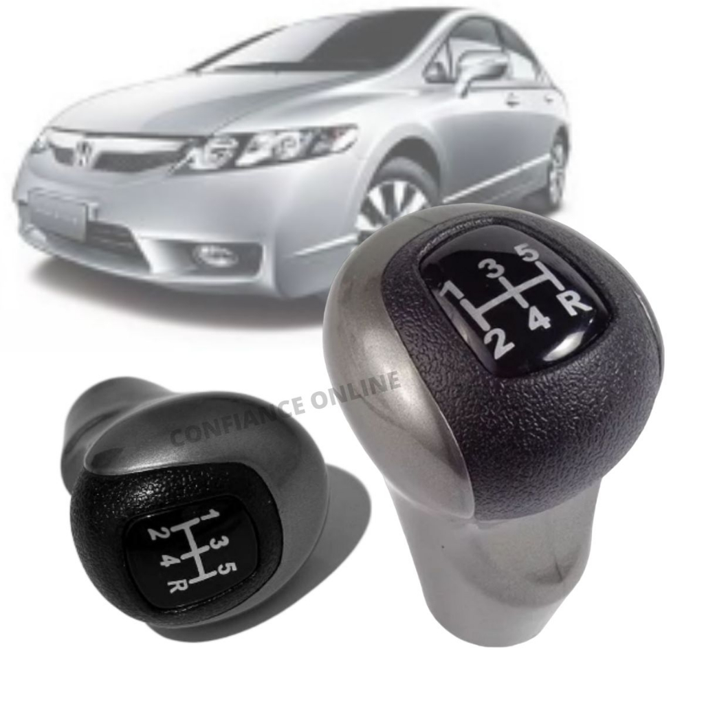 Manopla Bola de câmbio compativel com New Civic manual 2006 a 2011 5 marchas alavanca new civic 2007 2008 2009 2010 2011