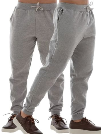 Calça Moletom Masculina Com Punho E Elástico Promoção Envio Hoje