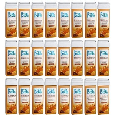 Refil Cera Depilatória Roll-on Própolis e Mel 100g Depil Bella - 24 Unidades