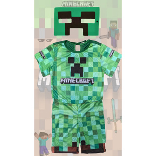 Fantasia Minicrafit Menino Infantil em Oferta na Shopee