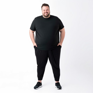 Calça de Elastano Plus Size Tamanhos Grandes até o G4