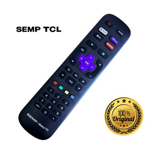 Controle Remoto ORIGINAL Semp Roku TV - Tecla Netflix HBO Max Globoplay Apple TV - Serve TVs Roku Semp TCL Philco