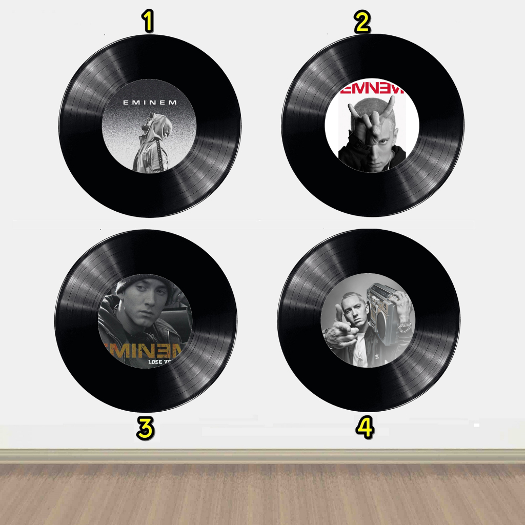 Disco Vinil Eminem Hip Hop Lp Decorativo