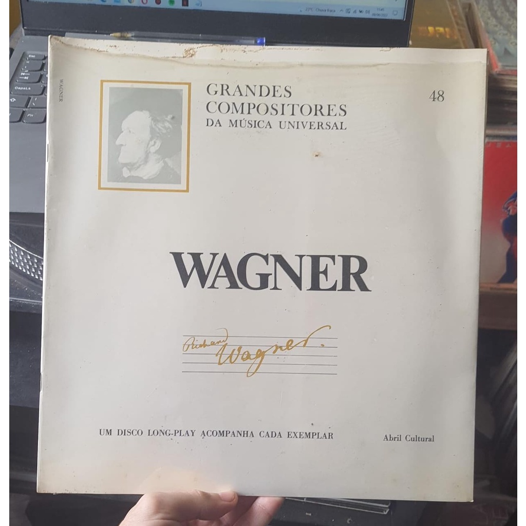 LP Wagner - Grandes Compositores Da Música Universal - Vol 48